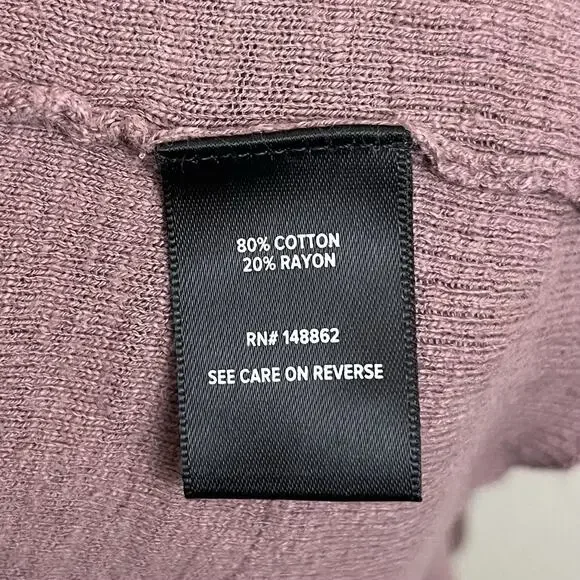 Torrid Slub Open Front Duster Cardigan Womens Plus Size 4 4X Rose Taupe Longline - Picture 6 of 6